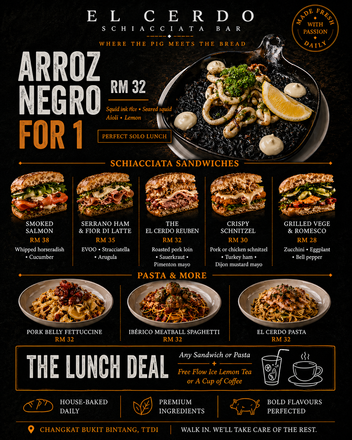 New Lunch at El Cerdo